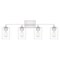 Quoizel Prescott Bath 4 Lights Brushed Nickel PRC8633BN - alternate 1